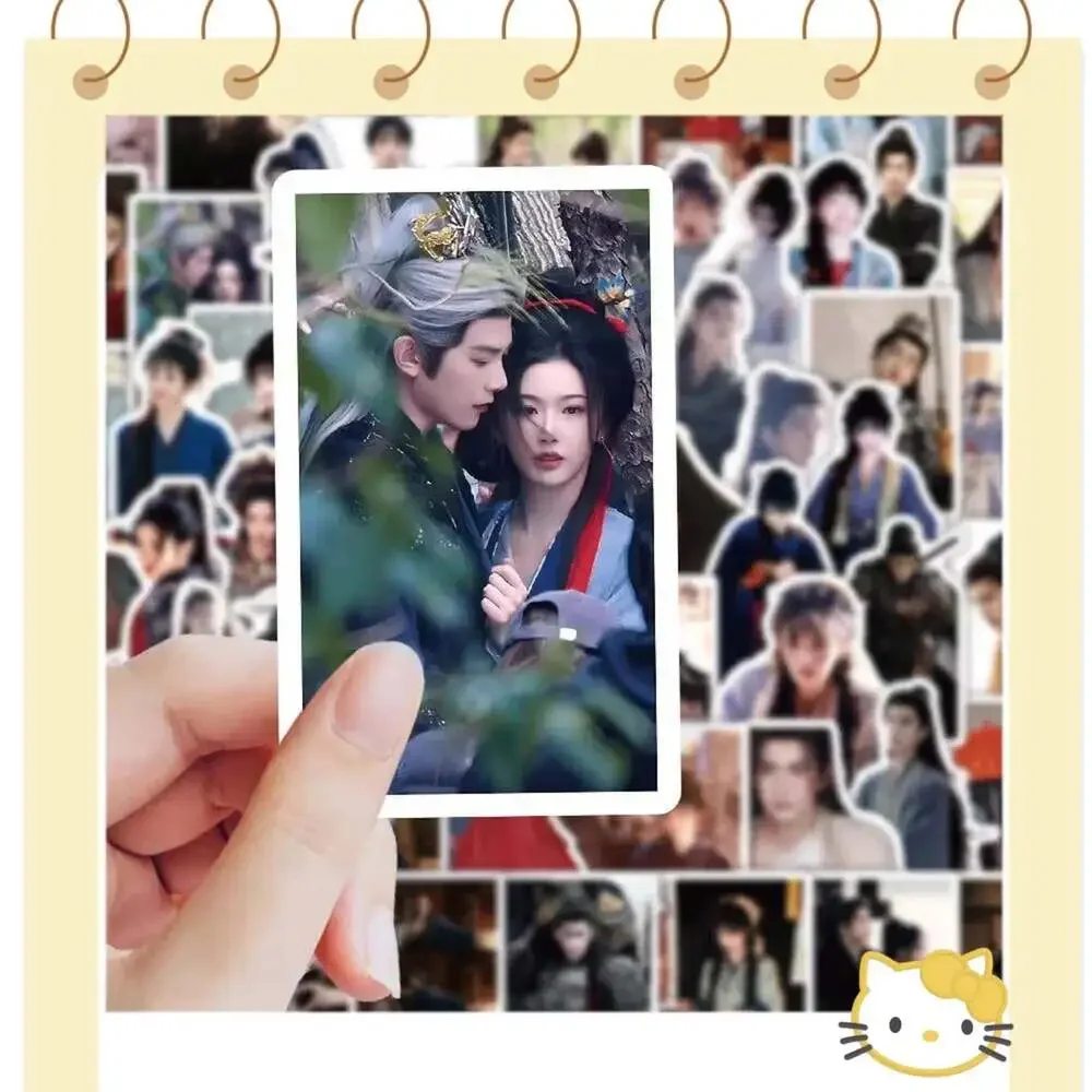 free US fast shipping Xie Zheng × Fan Changyu70 Sheets Character Stickers,Zhang